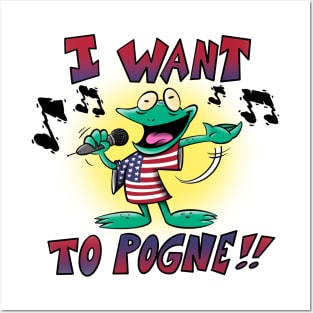 I want to pogne!! Posters and Art